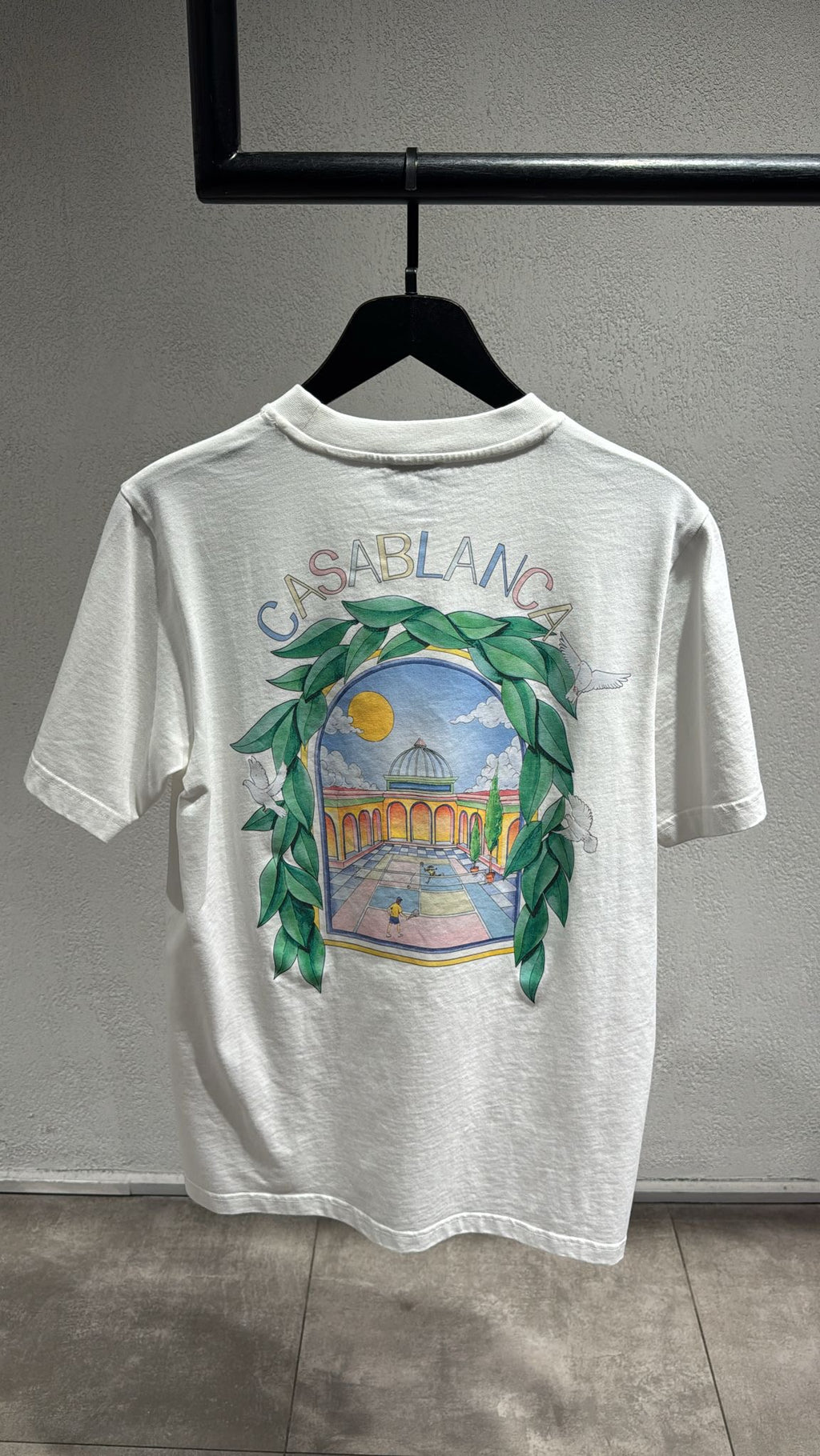 Premium Oversize Fit Tee - Black/White