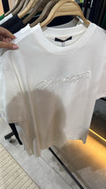 Premium Slim Fit Tee - Pink/White