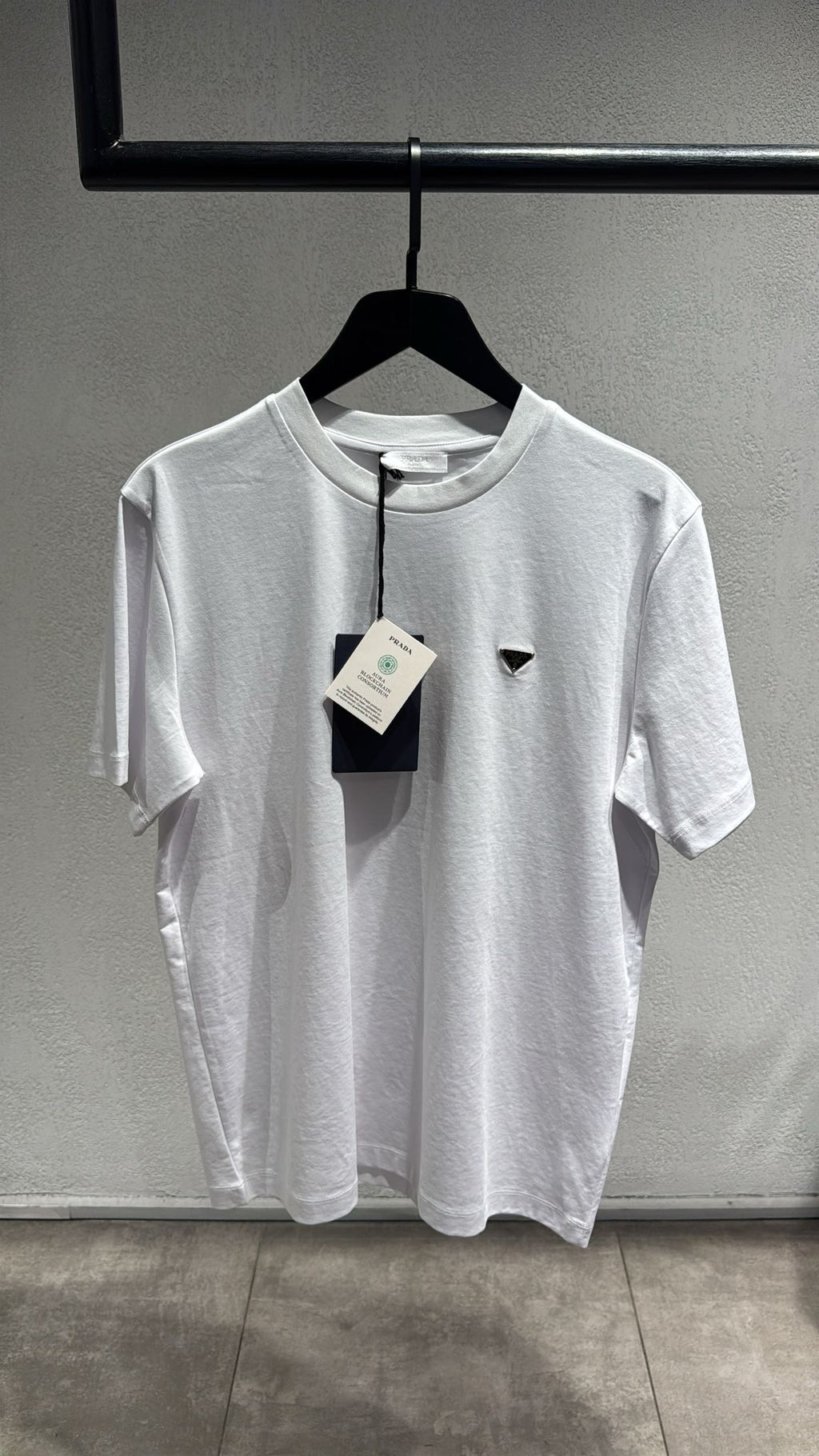 Premium Regular Fit Tee - Navy/White