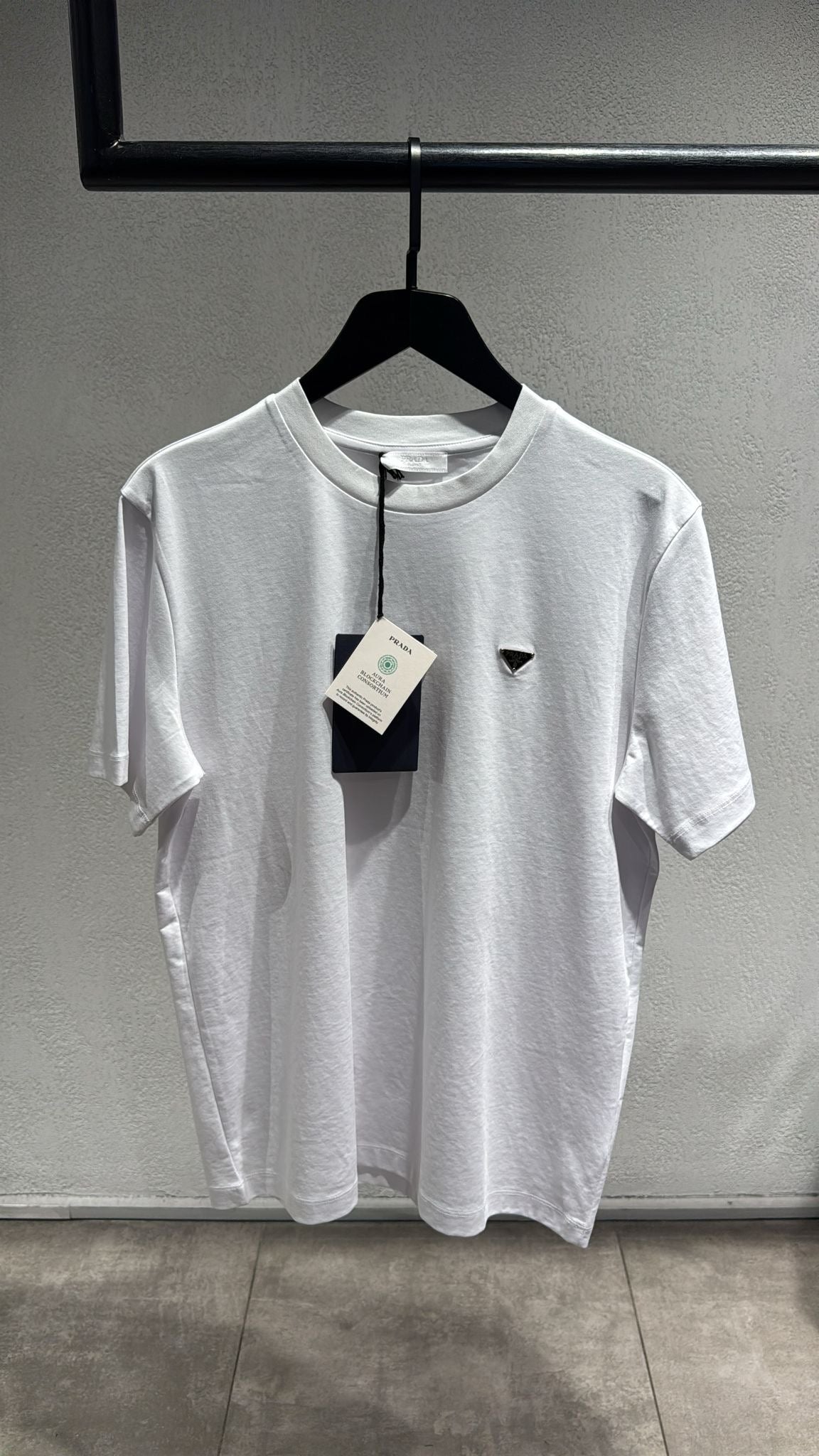 Premium Regular Fit Tee - Navy/White