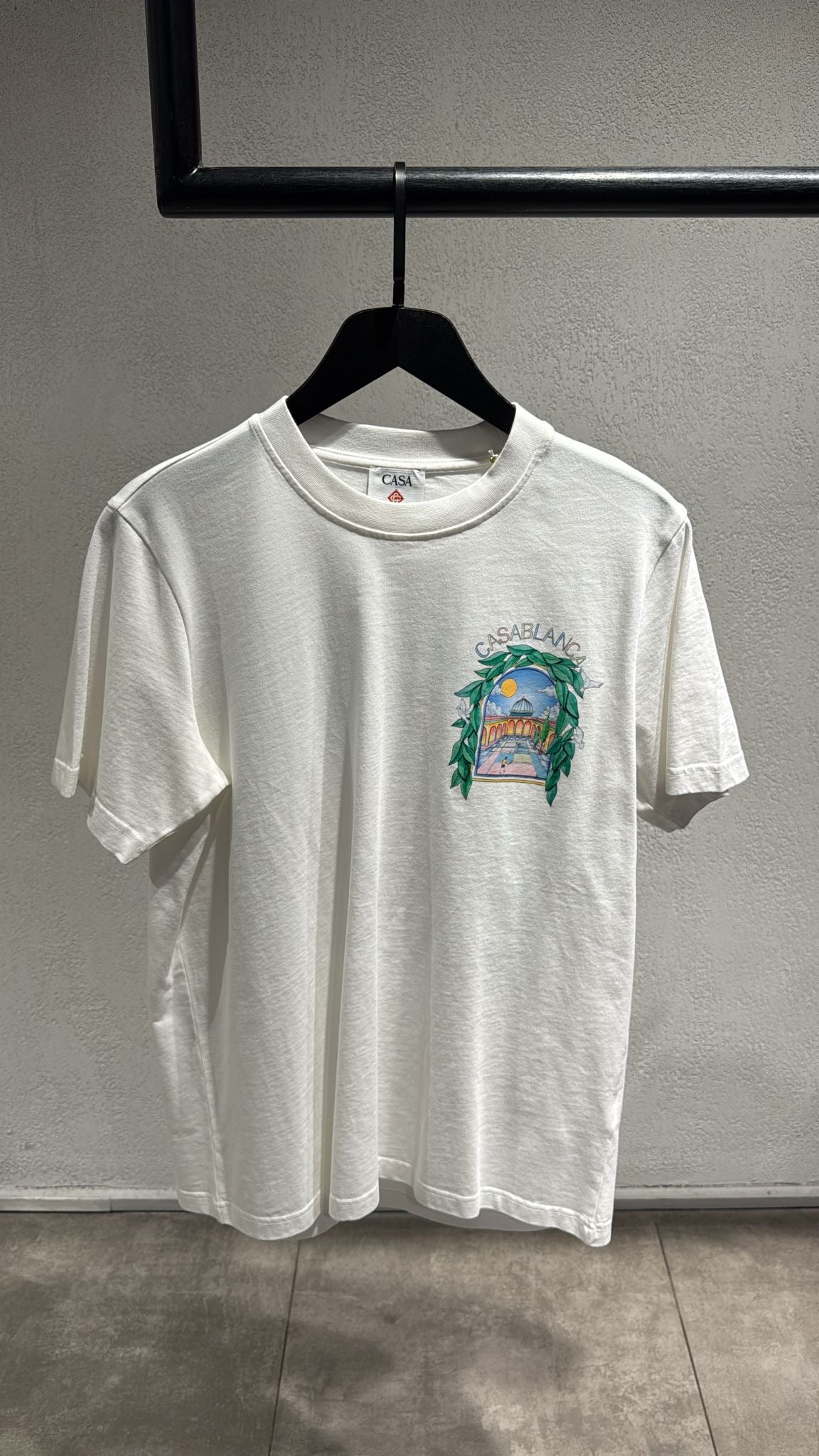 Premium Oversize Fit Tee - Black/White