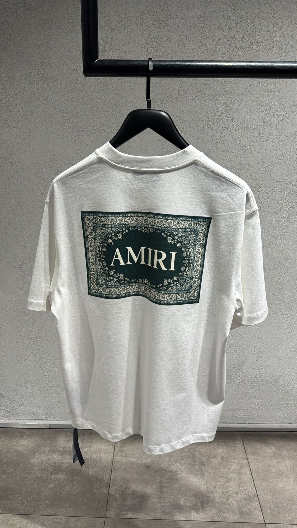 Premium Oversize Fit Tee - Black/White