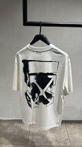 Premium Men's Oversize Fit T Shirt - Black/White