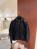 MNC Black Lightweight Windbreaker Jacket