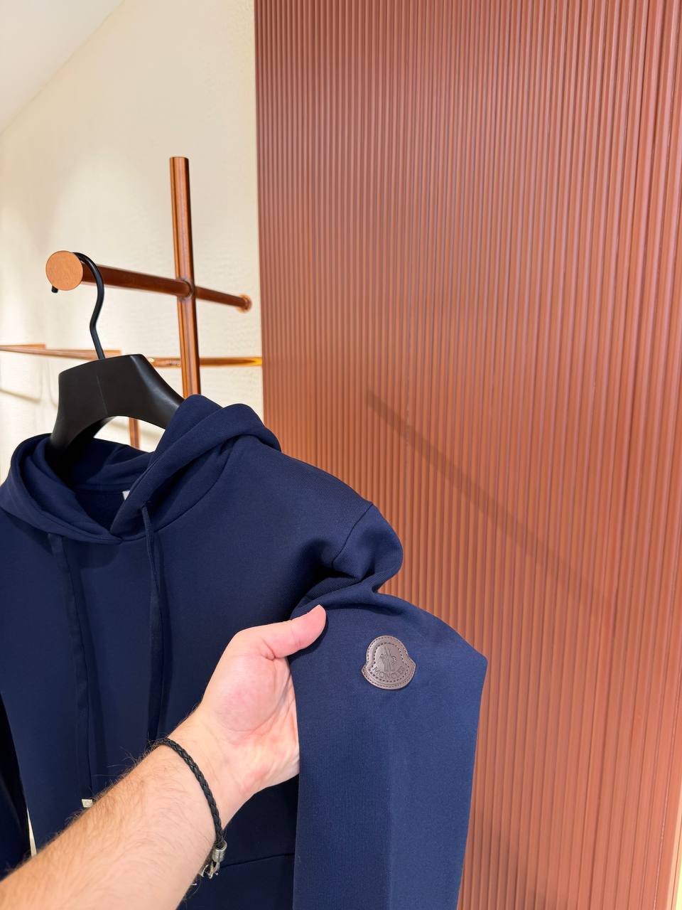 MNC Navy Blue Pullover Hoodie