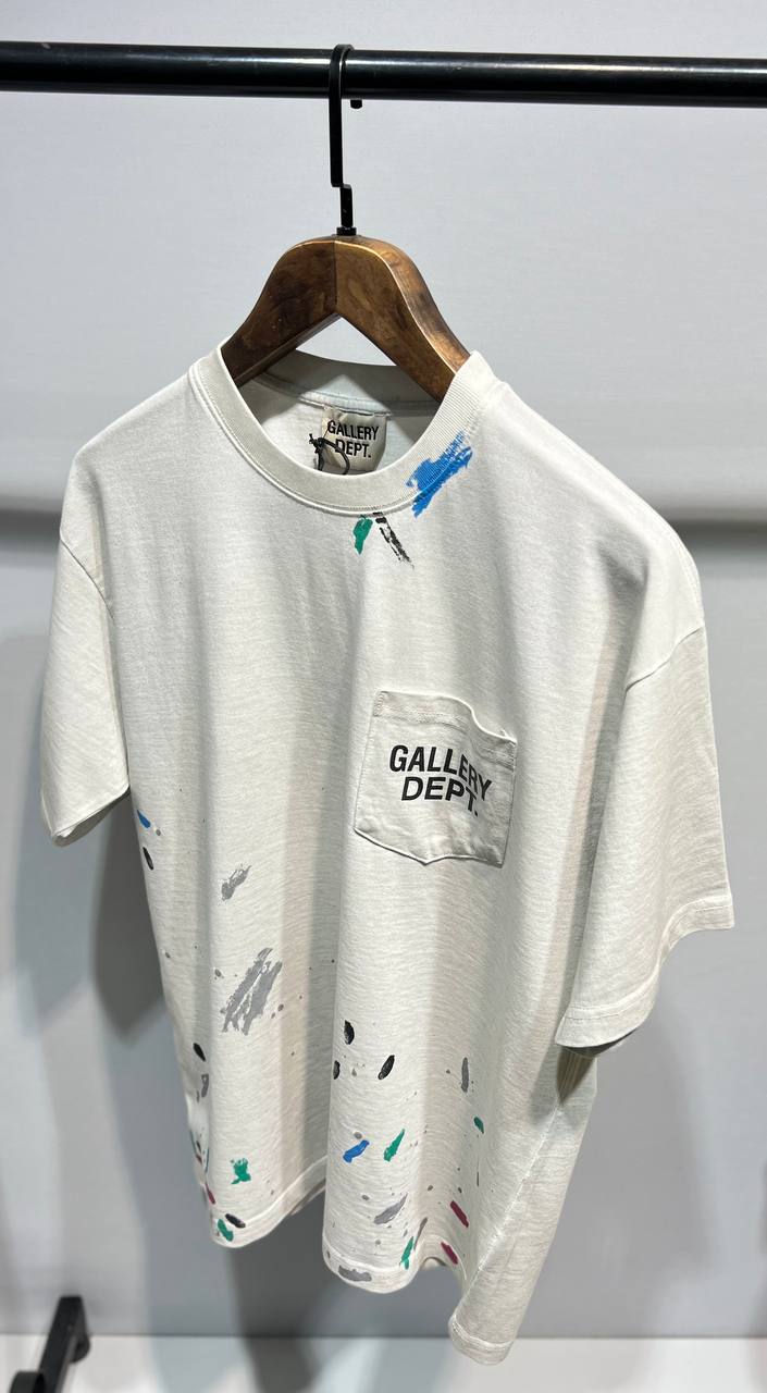 Gal Dept Premium Paint Splatter Pocket Tee