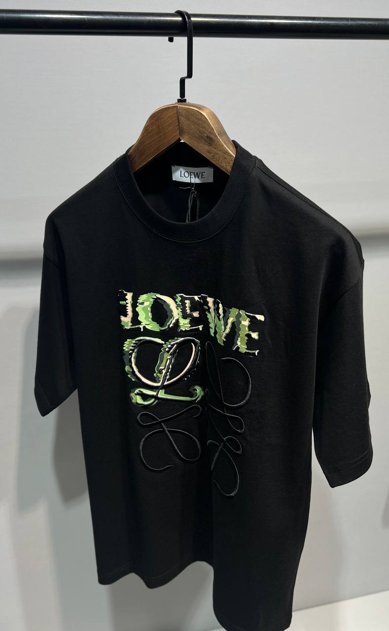 Premium Oversize Fit Tee - Black/White