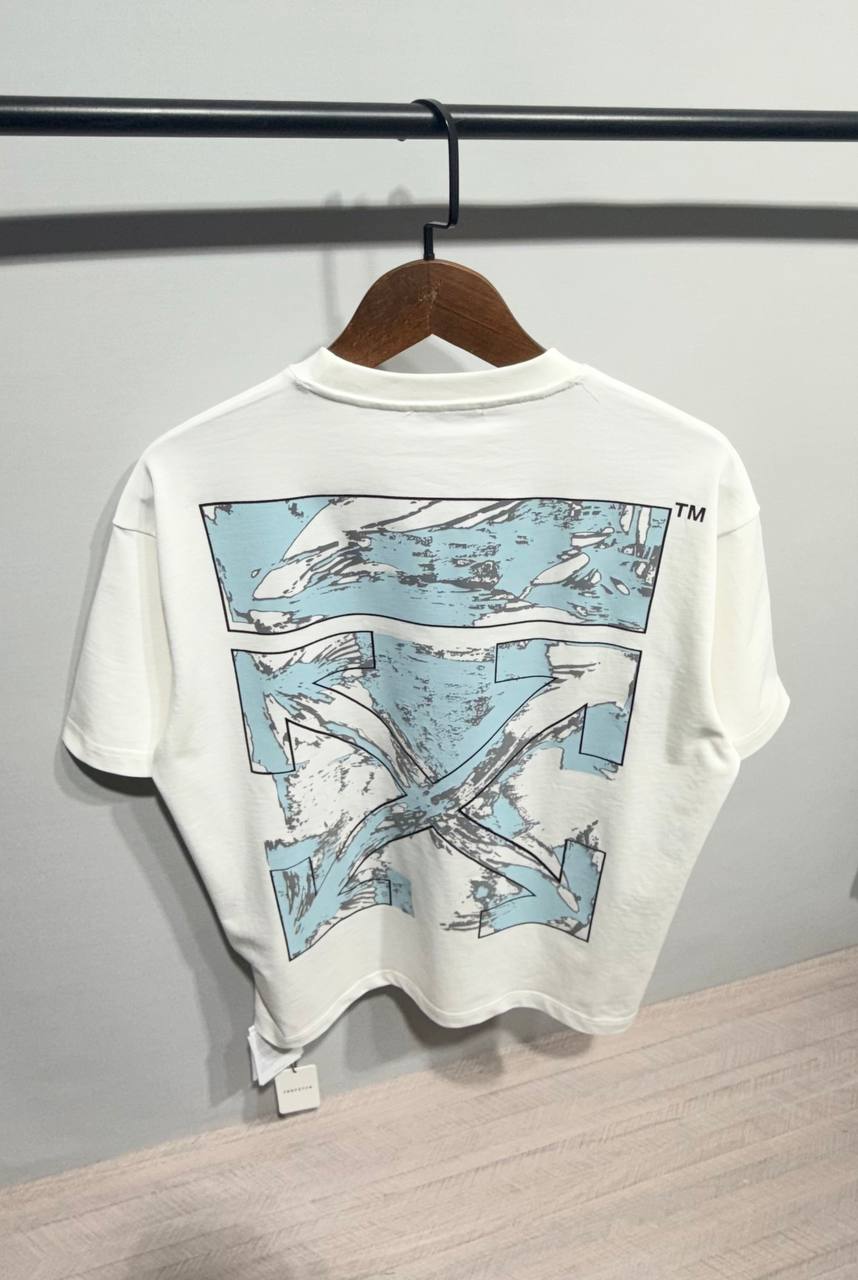 Premium Oversize Fit Tee - Black/White/Beige