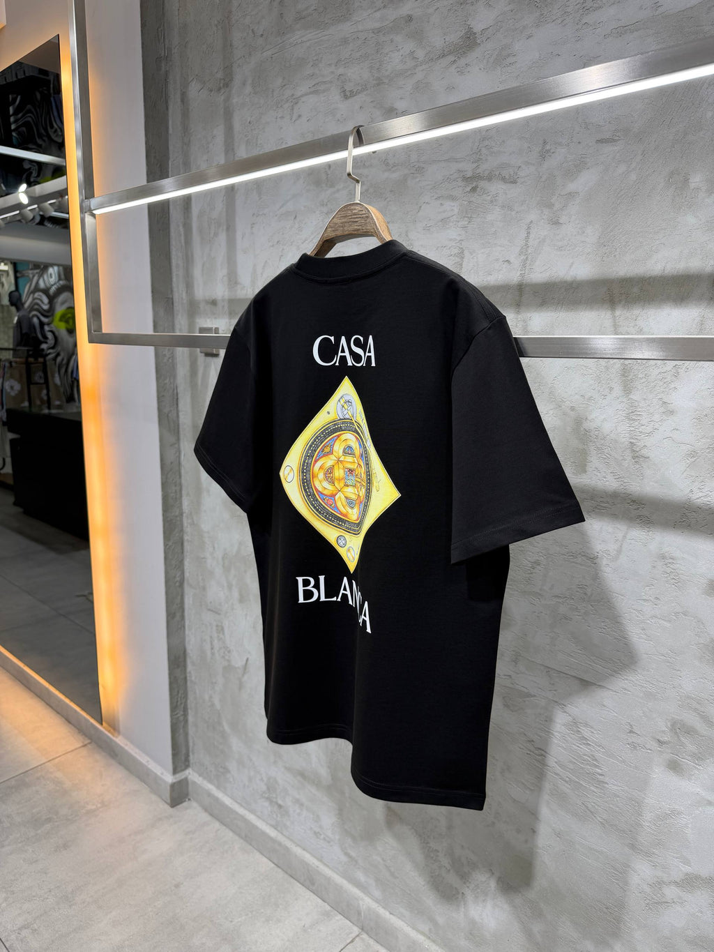 Premium Oversize Fit Tee - Black/White/Green
