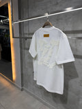 Premium Oversize Fit Tee - White/Black