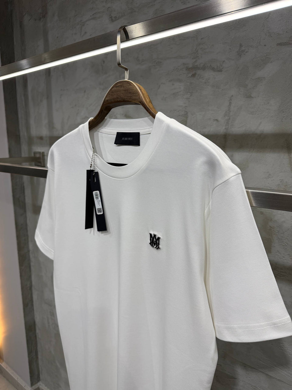 Premium Regular Fit Tee - White/Black