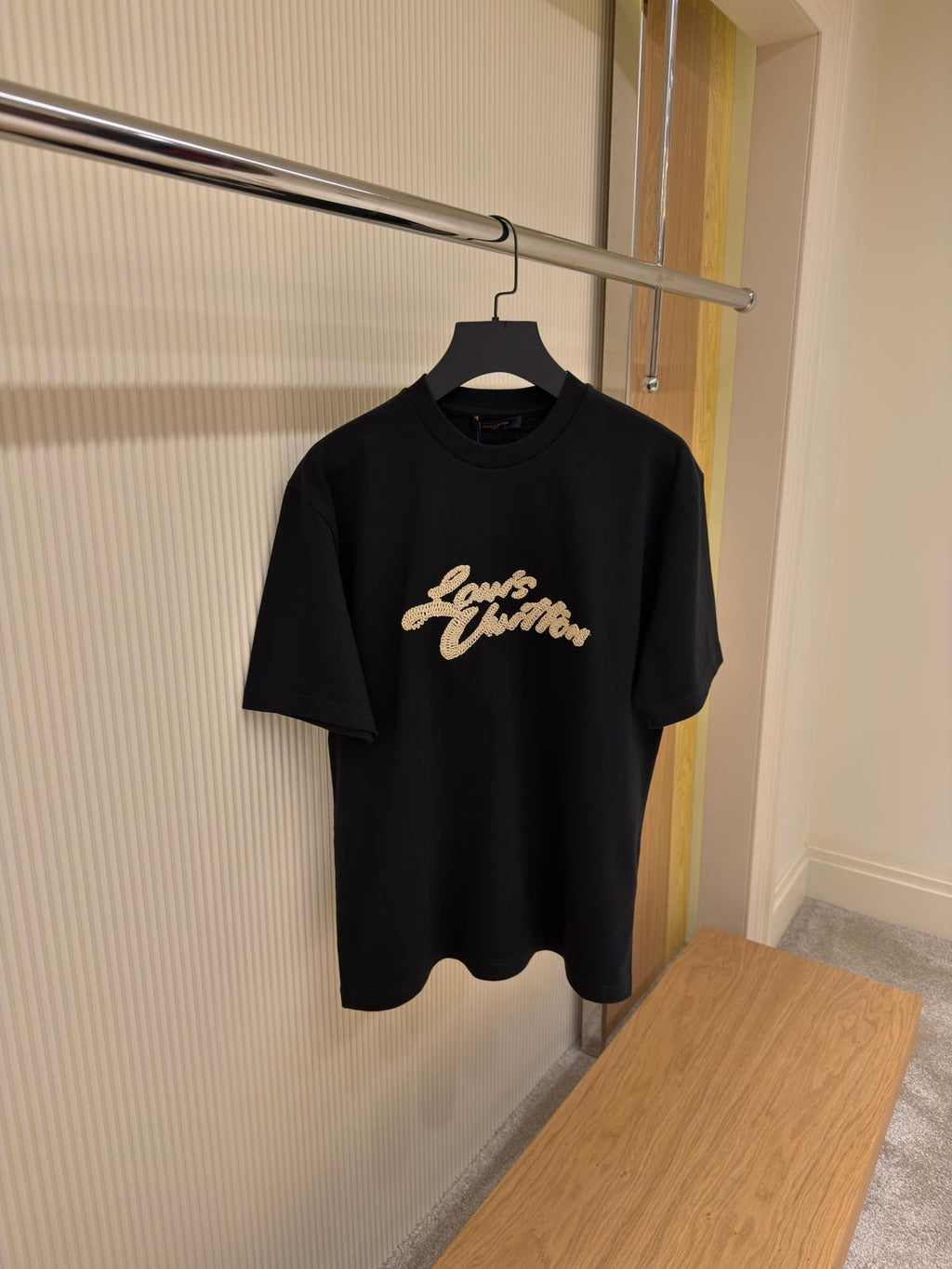 Premium Oversize Fit Tee - Black/White