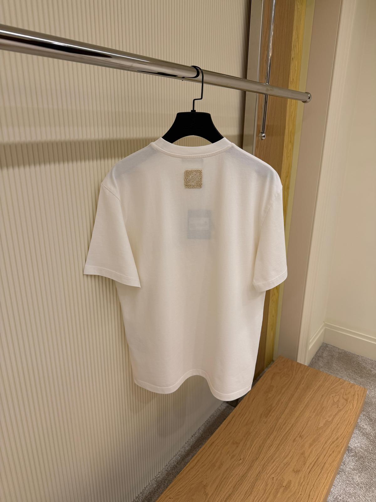 Premium Oversize Fit Tee - Black/White