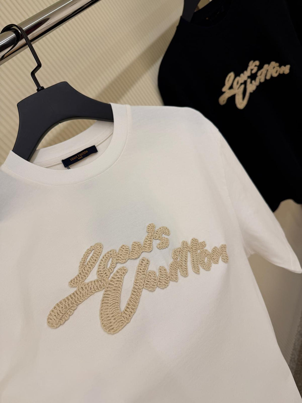 Premium Oversize Fit Tee - Black/White