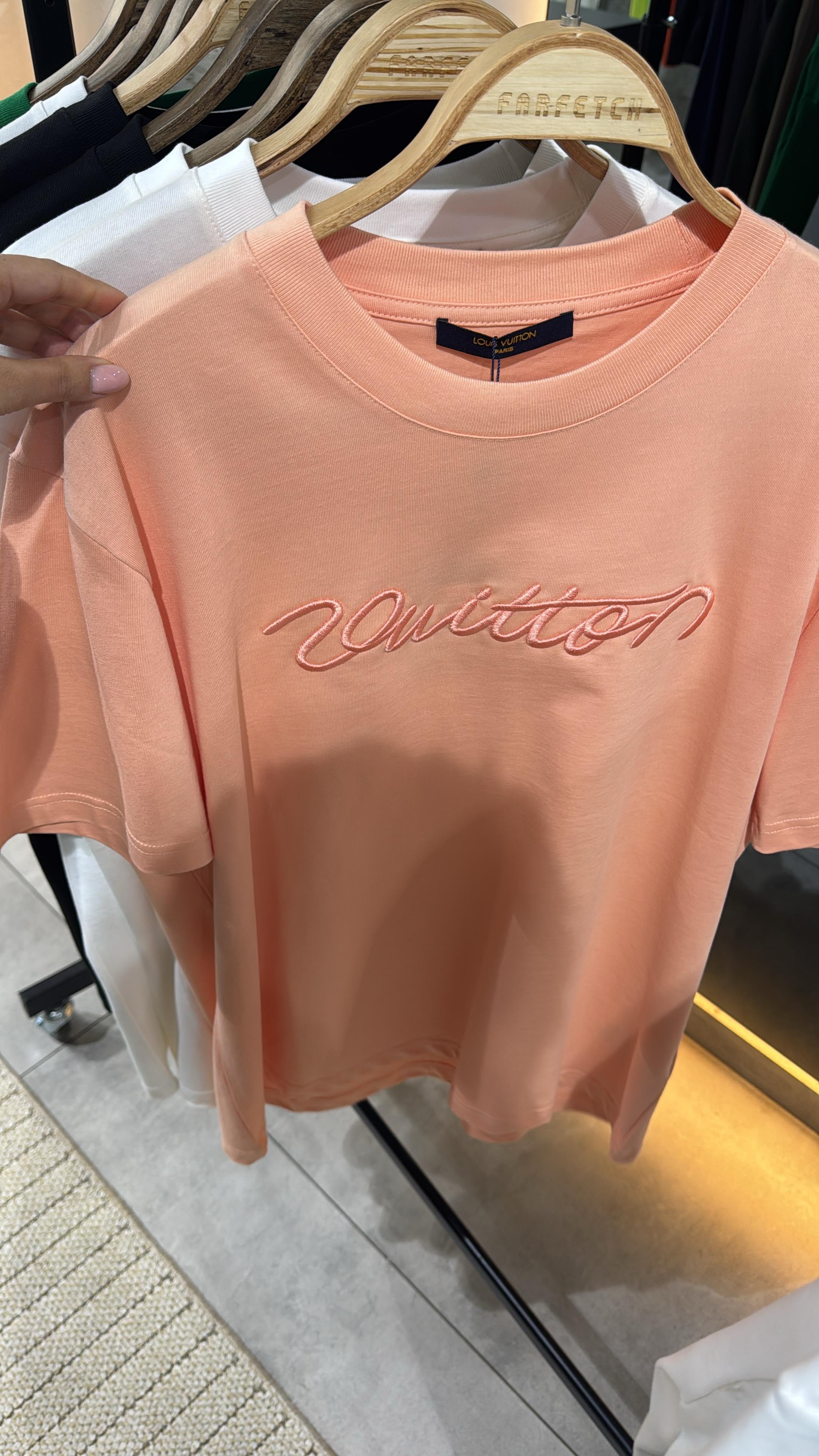 Premium Slim Fit Tee - Pink/White