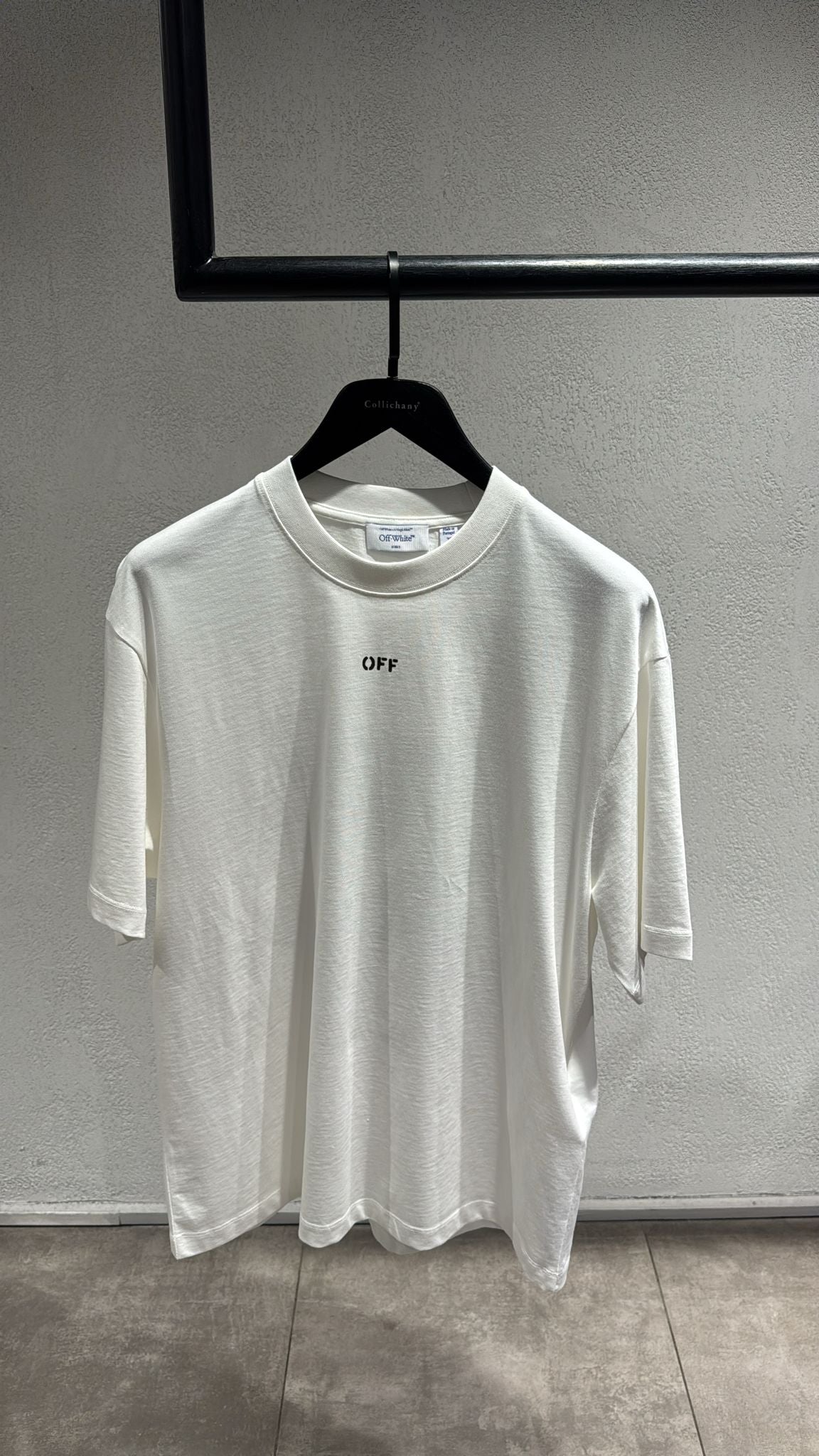 Premium Men's Oversize Fit T Shirt - Black/White